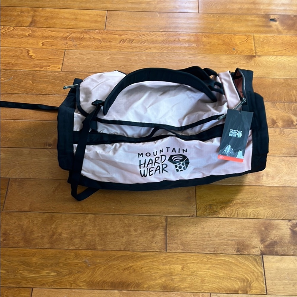 NWT - Mountain Hardwear Camp4 Black and Pink Duffel/ backpack  45L
